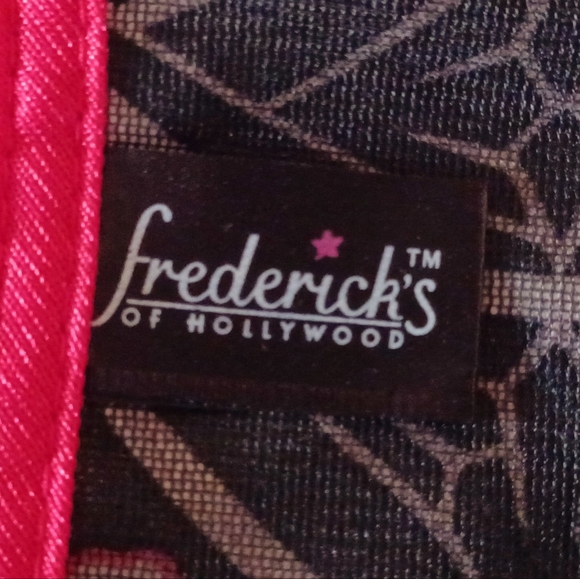 Frederick's of Hollywood Black Floral V String Panty - Picture 6 of 6